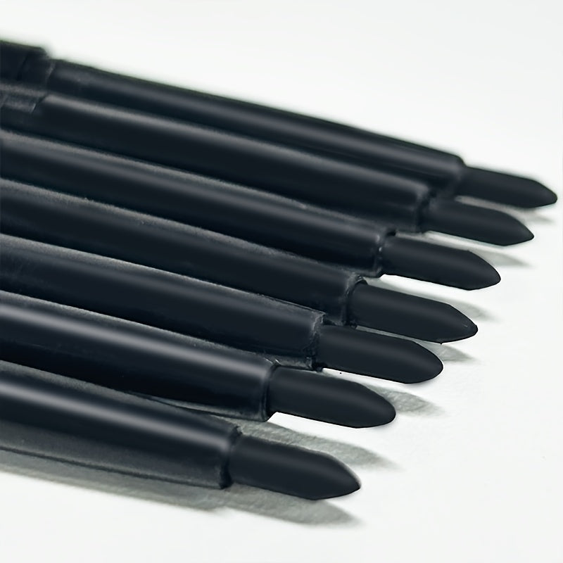 3pcs Waterproof Black Eyeliner Pencils - Smudge-Proof, Long-Lasting & Beginner-Friendly Eye Makeup