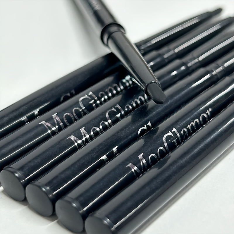 3pcs Waterproof Black Eyeliner Pencils - Smudge-Proof, Long-Lasting & Beginner-Friendly Eye Makeup