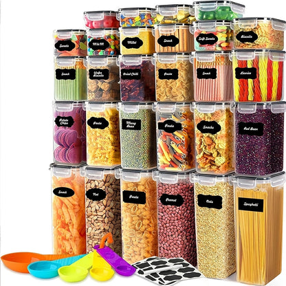 28/48/56/64/72/84pcs Set, Food Storage Set - BPA Free -