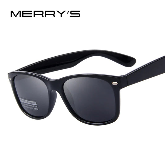 MERRYS Men Polarized Sunglasses Classic Retro Rivet Shades