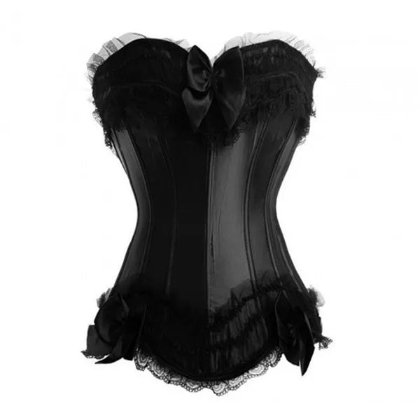 Fashion Lace Overbust Corsets Waist Cincher