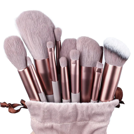 13Pcs Soft Fluffy Makeup Brushes Set for cosmetics