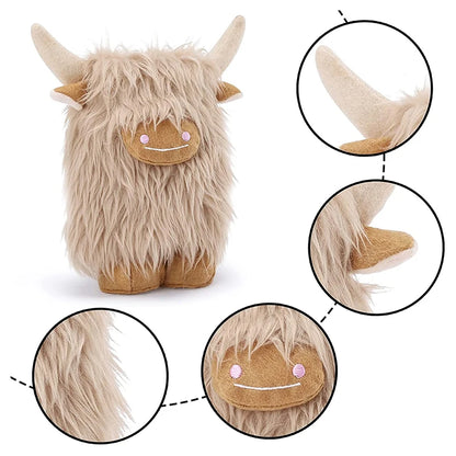 Highland Cow Decorations Gifts Farmhouse Nordic Dwarf Home Calf Gnome Herd Collection