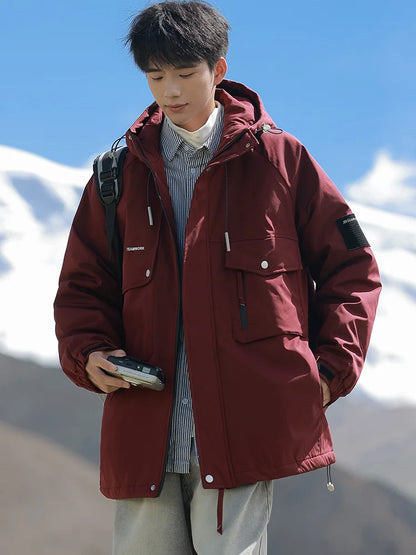 Men's Winter Jacket Thick Warm Parka