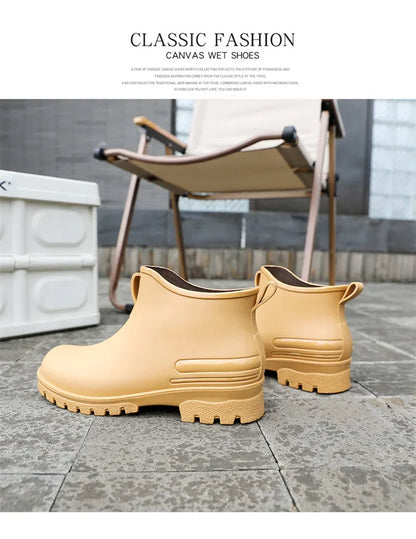 Versatile Waterproof Non-slip Unisex Rain Boots