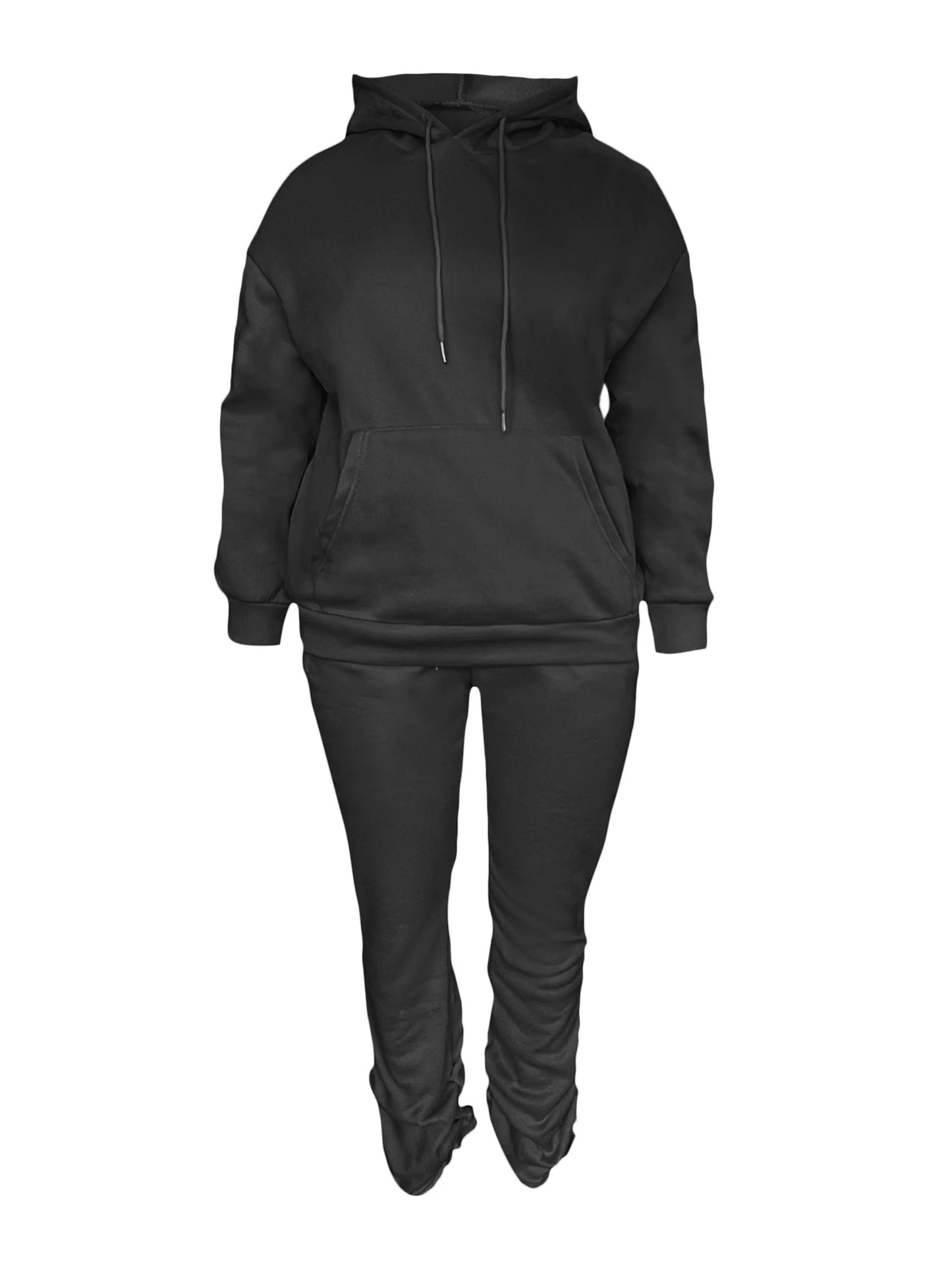 LW Plus Size Two Piece Sweatshirt & Jogger Pant Sweatsuits