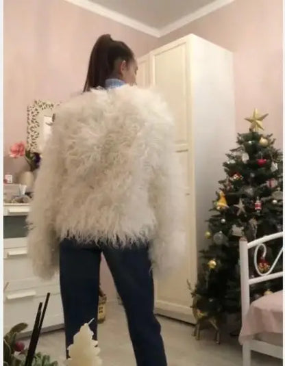 18 Colors Fun Flirty High Fashion Faux Fur Coat and Jackets