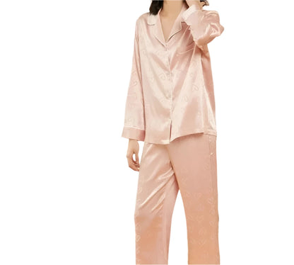 Casual comfort Silky smoothe 2 Piece Button-up Pajama Sleepwear Set for Women