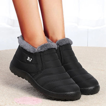 Chunky Plush Winter Warm Snow Boots