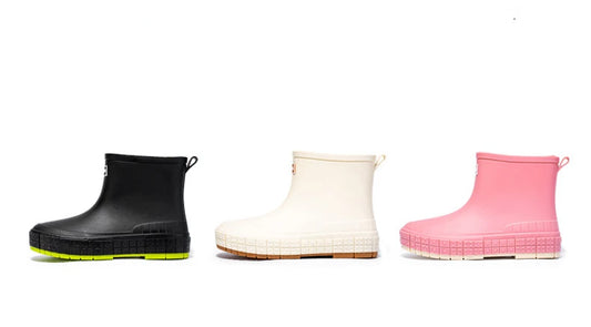 Stylish Non-Slip Waterproof Rain Boots Shoes for Woman