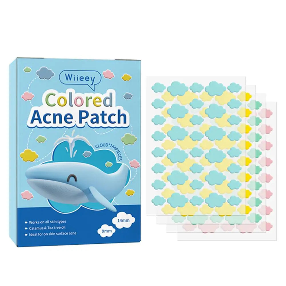 144 PCS/SET Star Pimple Patch Acne Colorful Invisible Acne Removal Skin Care Stickers Concealer Face Spot Beauty Makeup Tools