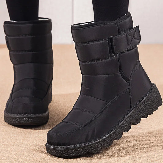 Warm Waterproof Snow Boots for Women