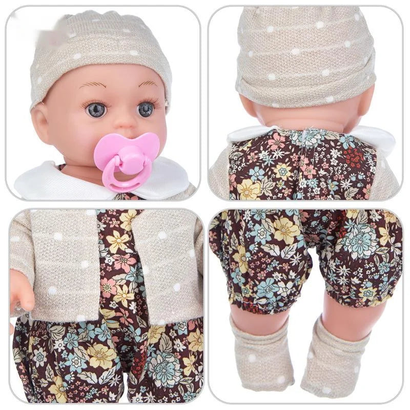 12in Reborn Baby Doll Baby Simulation Soft Reborn Doll