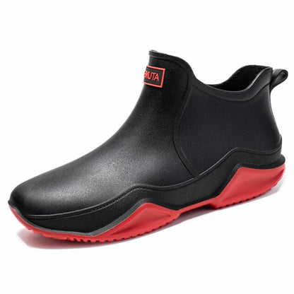 Waterproof Shoes Rain Boots Men Anti-slip Wear-resistant