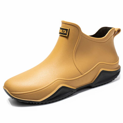 Waterproof Shoes Rain Boots Men Anti-slip Wear-resistant