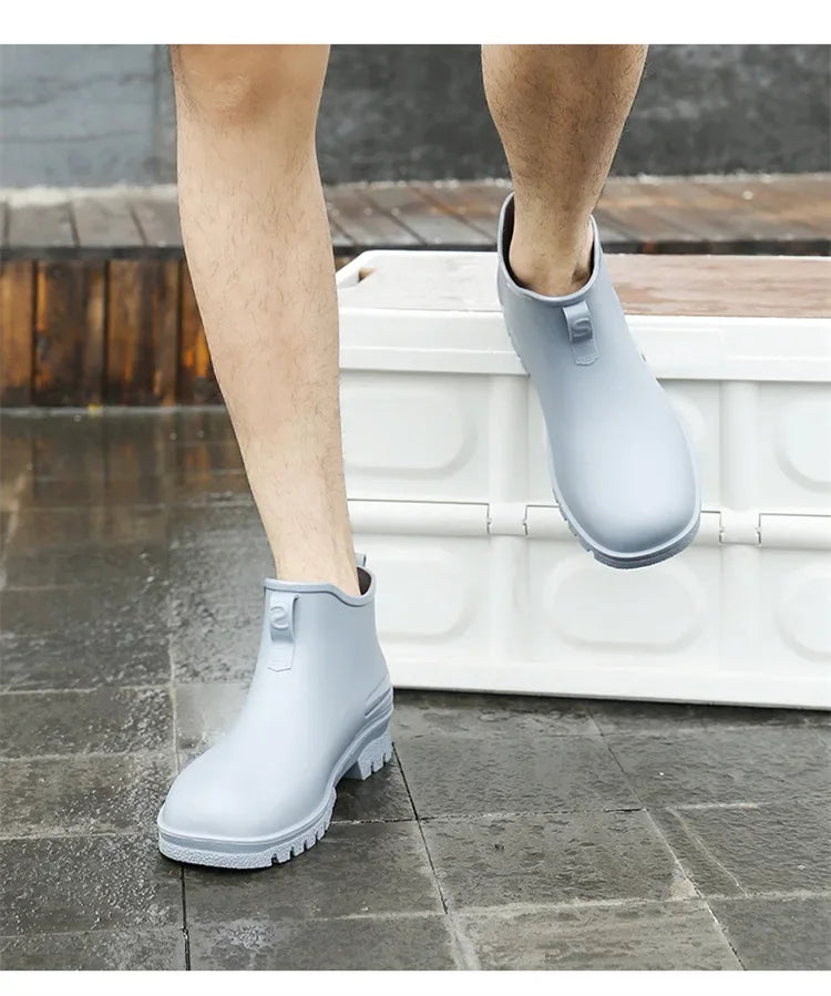 Versatile Waterproof Non-slip Unisex Rain Boots