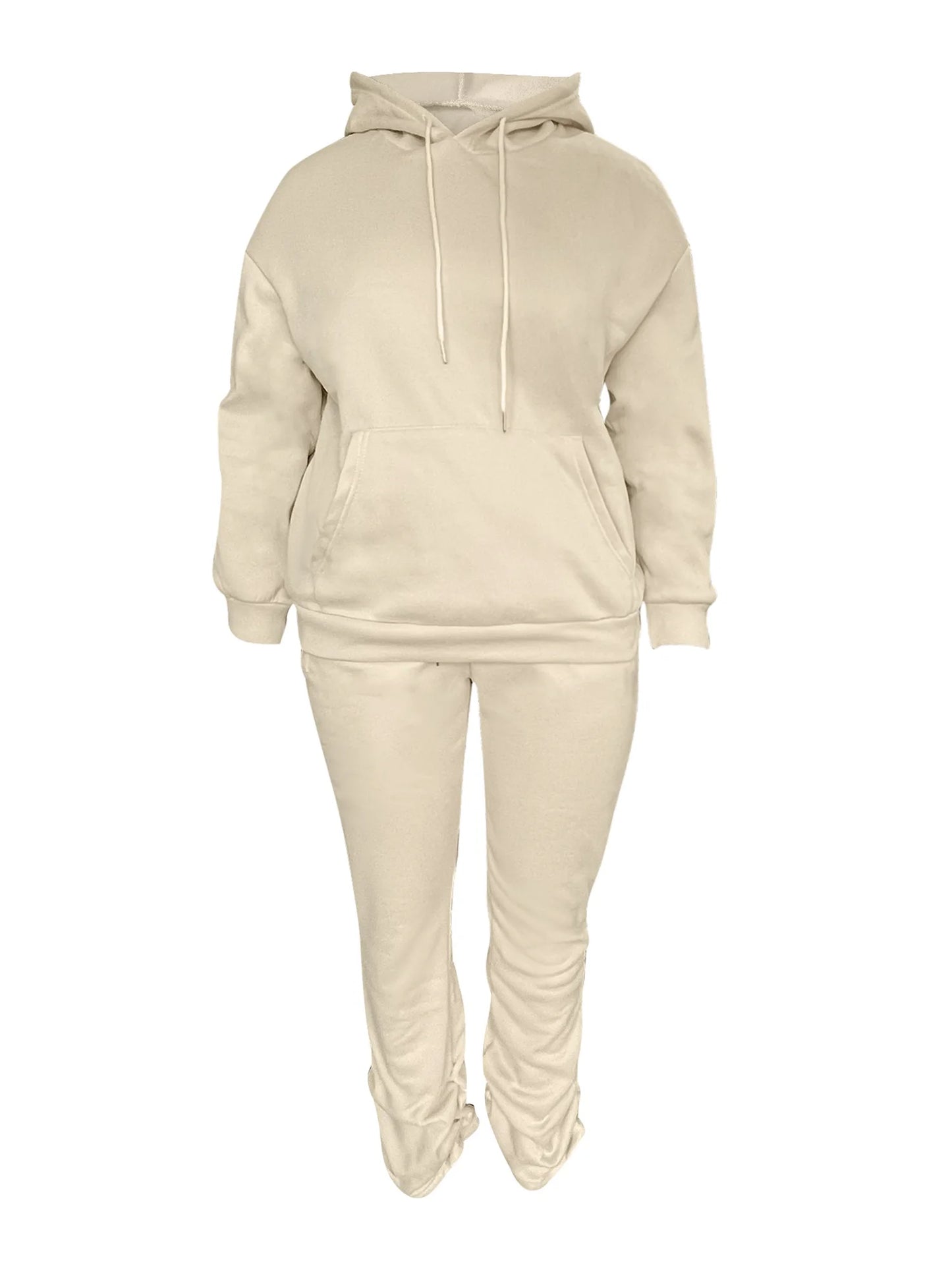 LW Plus Size Two Piece Sweatshirt & Jogger Pant Sweatsuits