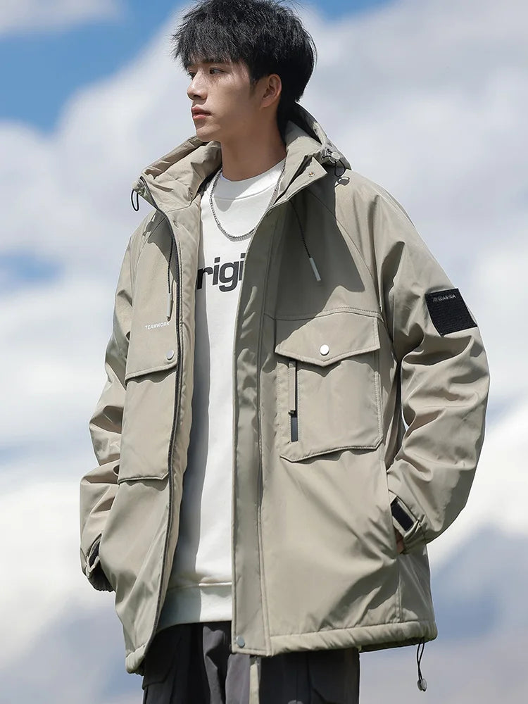 Men's Winter Jacket Thick Warm Parka