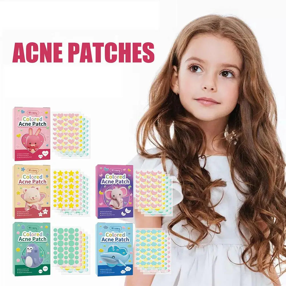 144 PCS/SET Star Pimple Patch Acne Colorful Invisible Acne Removal Skin Care Stickers Concealer Face Spot Beauty Makeup Tools