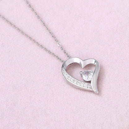 To My Love Gold or Silver Pendant Necklace Gift