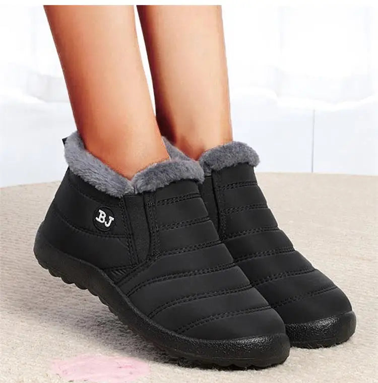 Chunky Plush Winter Warm Snow Boots