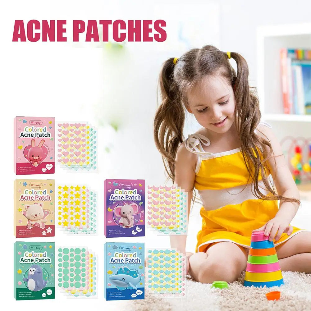 144 PCS/SET Star Pimple Patch Acne Colorful Invisible Acne Removal Skin Care Stickers Concealer Face Spot Beauty Makeup Tools