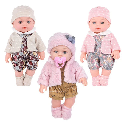 12in Reborn Baby Doll Baby Simulation Soft Reborn Doll