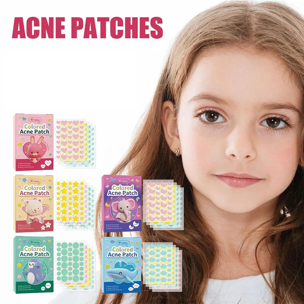 144 PCS/SET Star Pimple Patch Acne Colorful Invisible Acne Removal Skin Care Stickers Concealer Face Spot Beauty Makeup Tools