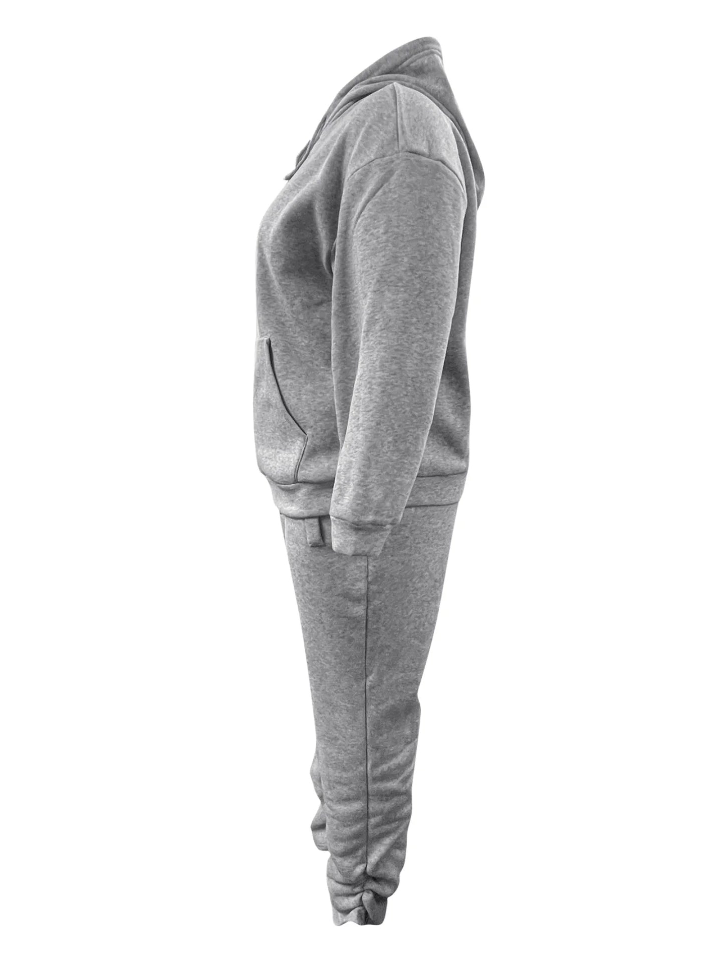 LW Plus Size Two Piece Sweatshirt & Jogger Pant Sweatsuits