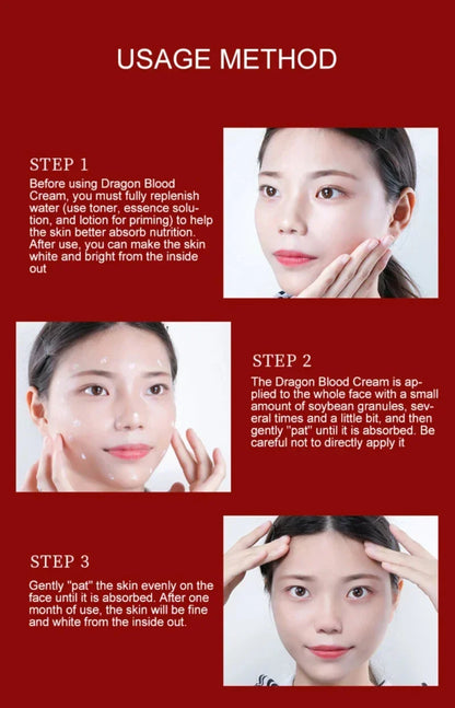 Dragon Blood Cream Wrinkle Removal Facial Serum Rejuvenation Lift Firming Anti-aging Whitening Invisible Pores Beauty Skin Care