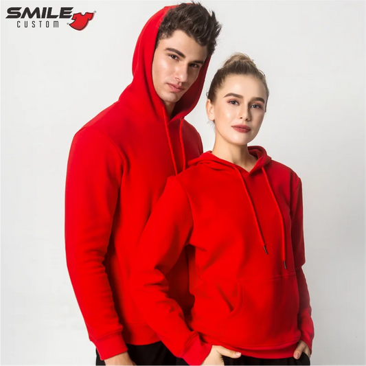 Smile Casual Soft Breathable Cotton Hoodies for Men or Women Unisex