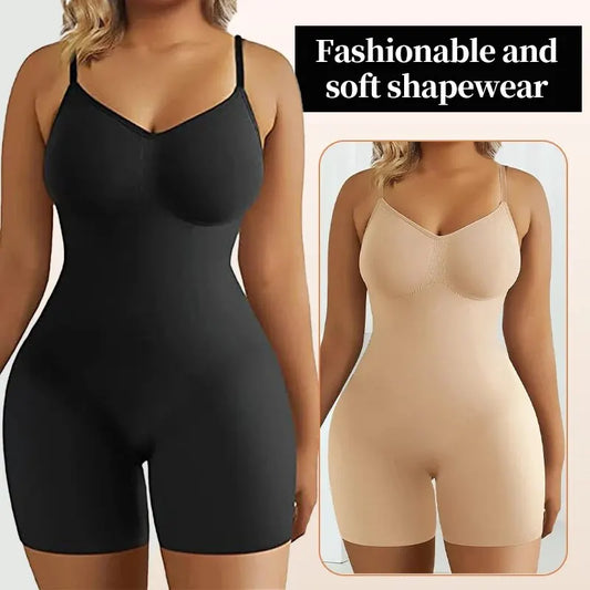 Bodysuit for Women Tummy Control Shapewear Seamless High Waist Body Shaper