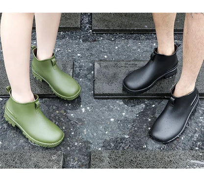 Versatile Waterproof Non-slip Unisex Rain Boots