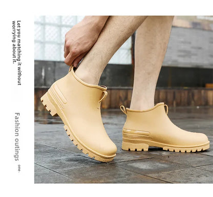 Versatile Waterproof Non-slip Unisex Rain Boots