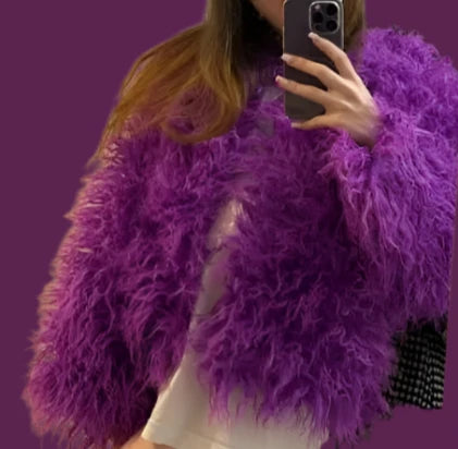 18 Colors Fun Flirty High Fashion Faux Fur Coat and Jackets