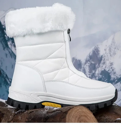 Thick Soled Waterproof Warm High Cut Snow Boots for Women