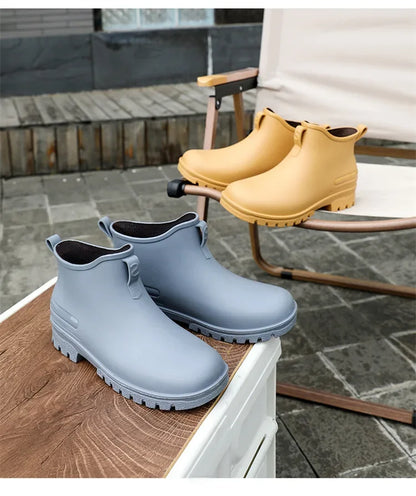 Versatile Waterproof Non-slip Unisex Rain Boots