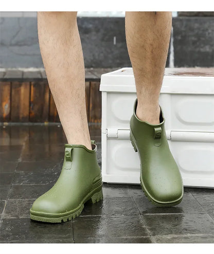 Versatile Waterproof Non-slip Unisex Rain Boots